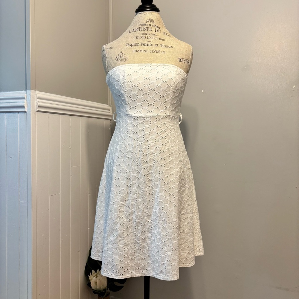 Have White Strapless Dress